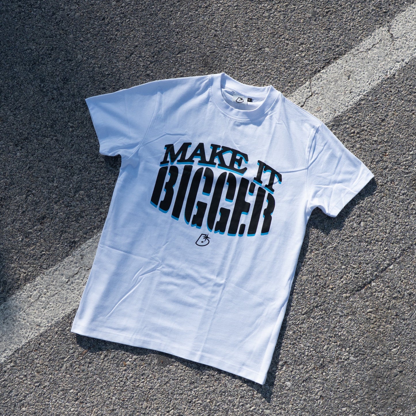 Graphic Summer Tee - White